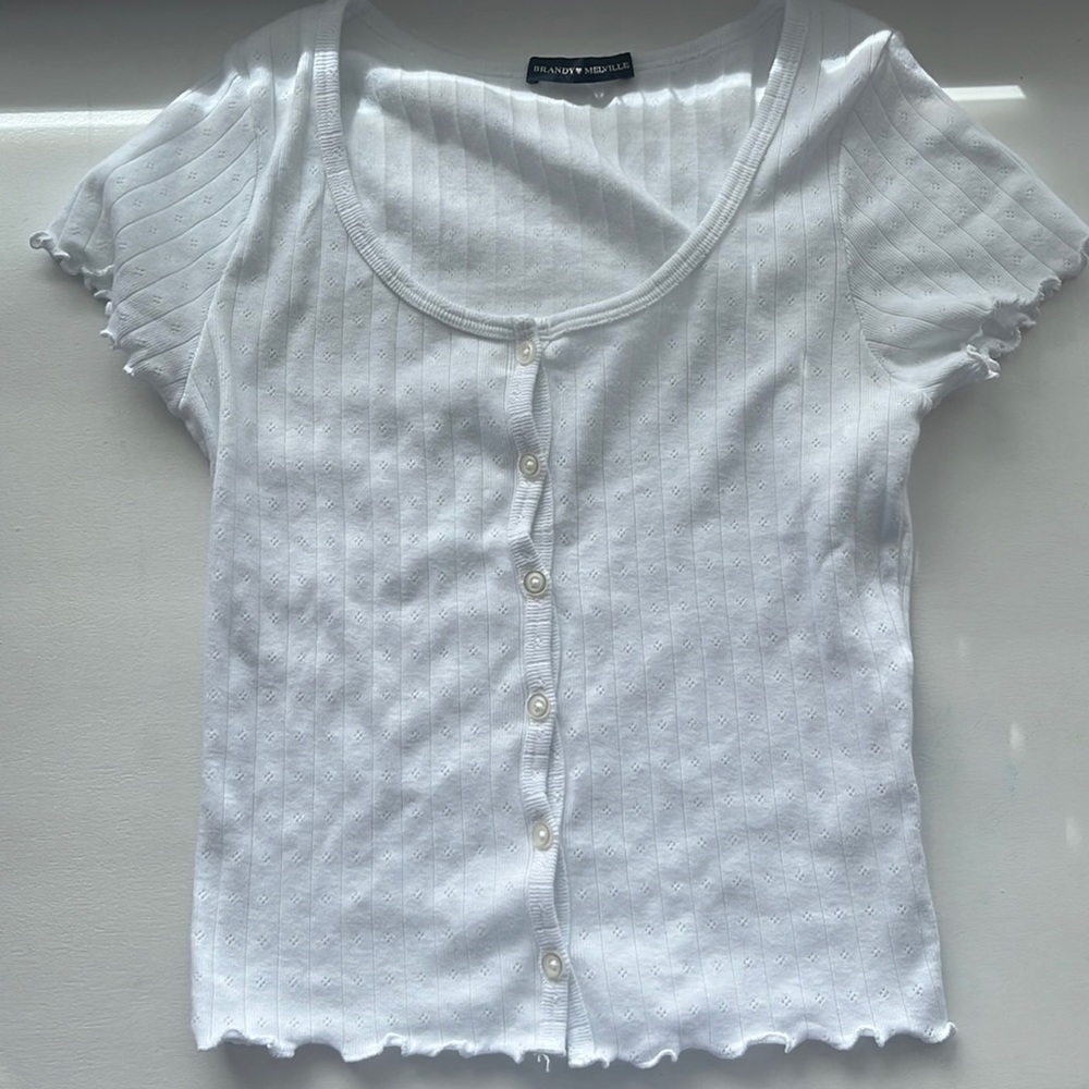 Brandy Melville white button down